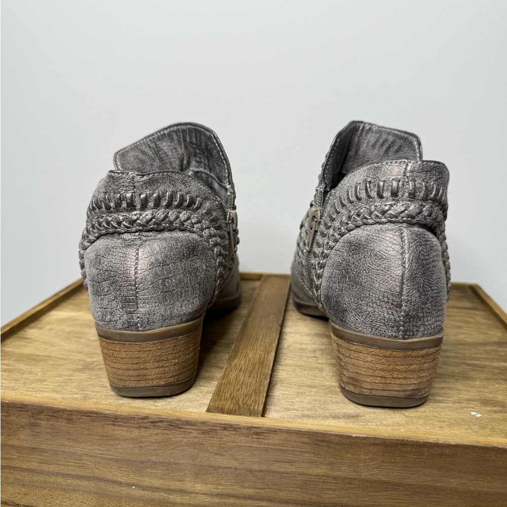 Not Rated Nosara ankle boots in a grey - Picture 6 of 10